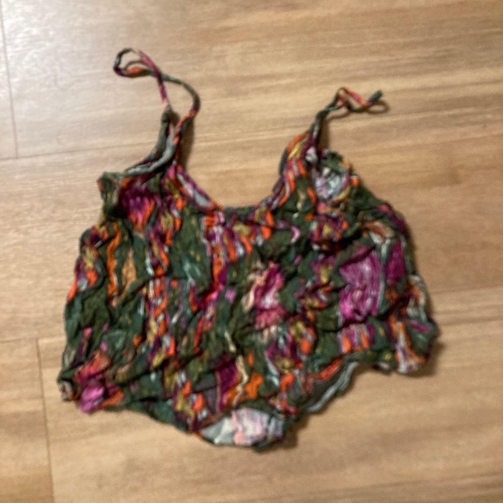 zara crop top